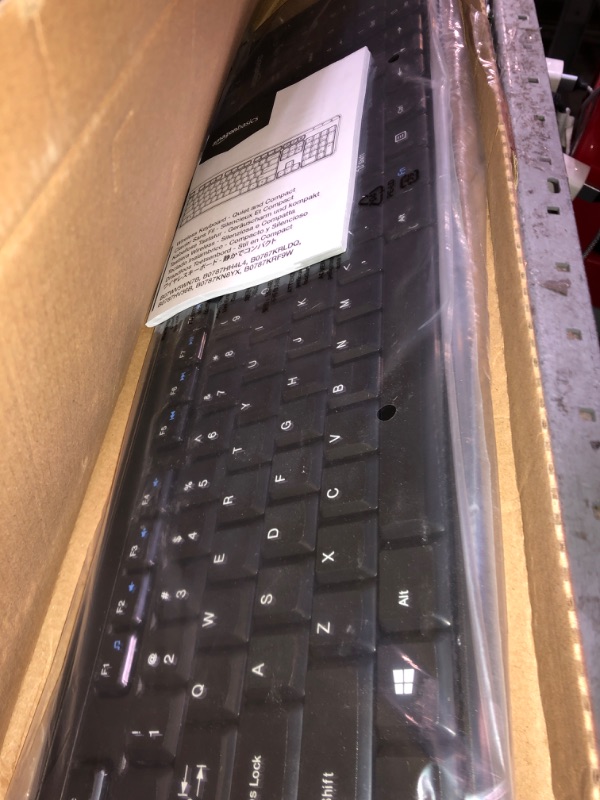 Photo 1 of amazon basics keyboard