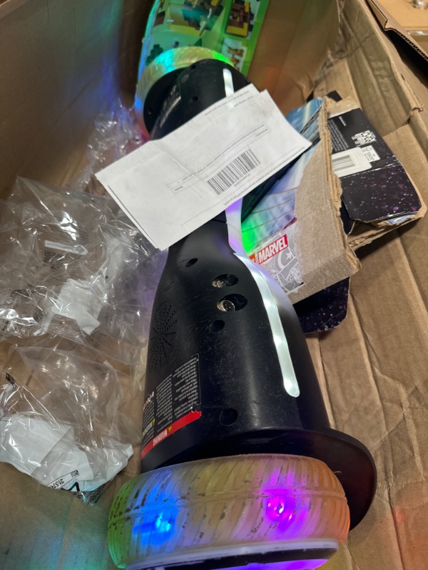 Photo 3 of *POWERS ON BUT NO CHARGER//VERY USED**Jetson Self Balancing Hoverboard with Built in Bluetooth Speaker | Includes All Terrain Tires | LED Lights
