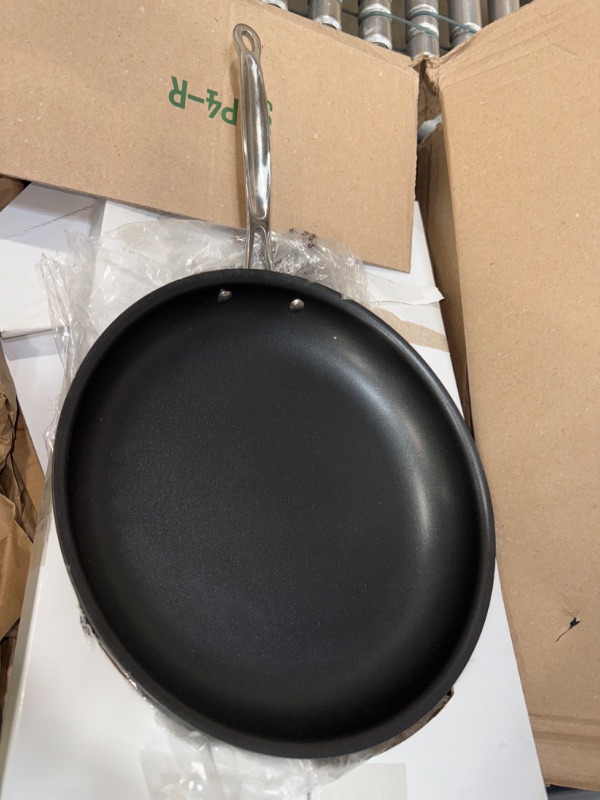 Photo 2 of *MISSING LID*Cuisinart Skillet - 12-inch Non Stick Frying Pan - Anodized Skillet Heats Quickly and Evenly - Harder than stainless steel, 622-30GP1