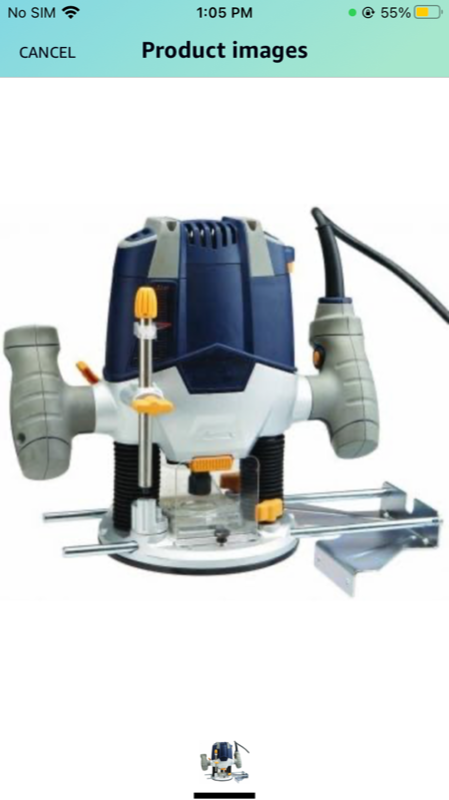 Photo 1 of 1-1/2 HP Variable Speed (11,000 to 28,000 RPM) Plunge Router Super Duty; Includes edge guide and collet wrench