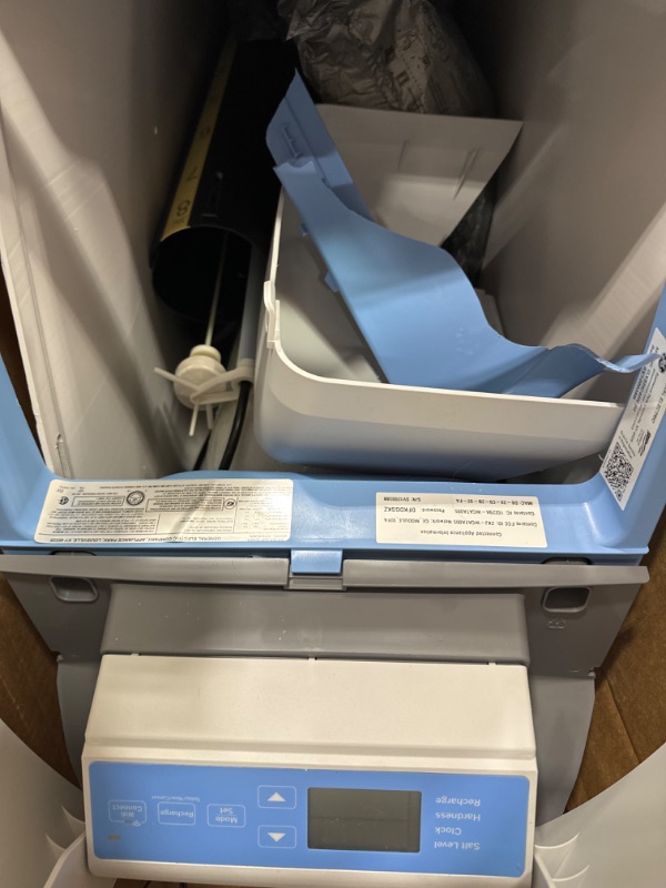 Photo 5 of **SEE NOTES** GE Smart Water Softener System with Leak Detect | 40,000 Grain | Reduce Hard Mineral Levels at Water Source | Wifi Connectivity | Improve Water Quality for Drinking, Laundry, Dishwashing | GXSHC40N 40,000 Grain (Smart Home)