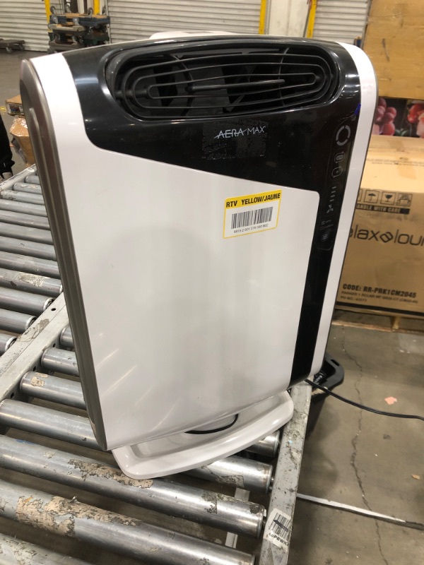 Photo 2 of **SEE NOTES**Fellowes AeraMax 300 Large Room Air Purifier Mold, Odors, Dust, Smoke, Allergens and Germs with True HEPA Filter and 4-Stage Purification, White Large Room White