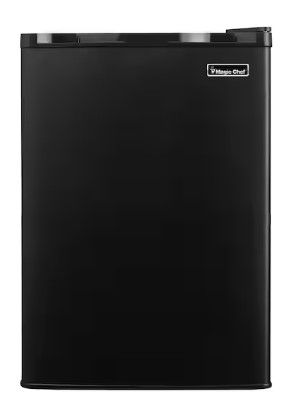 Photo 1 of 3.0 cu. ft. Manual Defrost Upright Freezer in Black
