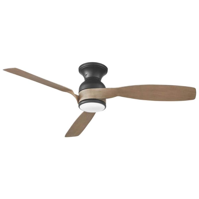 Photo 1 of ***USED - LIKELY MISSING PARTS - UNABLE TO VERIFY FUNCTIONALITY***
Hampton Bay Halwin 52 in. Integrated CCT LED Indoor/Outdoor Matte Black Ceiling Fan with Light and Remote Control
