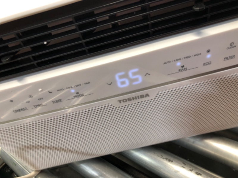 Photo 1 of 8,000 BTU 115-Volt Smart Wi-Fi Touch Control Window Air Conditioner with Remote for upto 350 sq. ft.