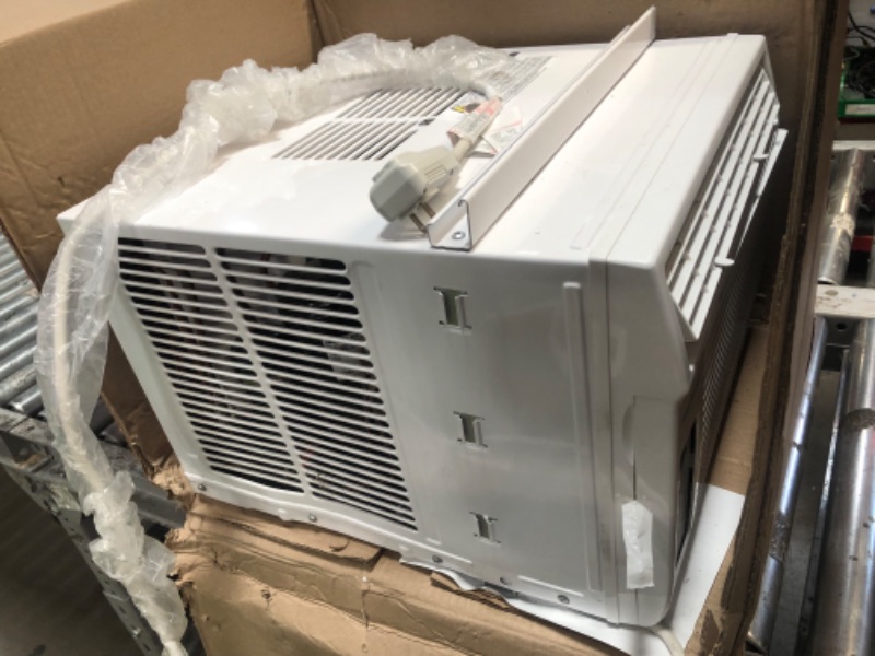 Photo 1 of **SEE NOTES**14,500 BTU 115V Window Air Conditioner Cools 650 Sq. Ft. with Dehumidifier and Smart Remote Control in White
