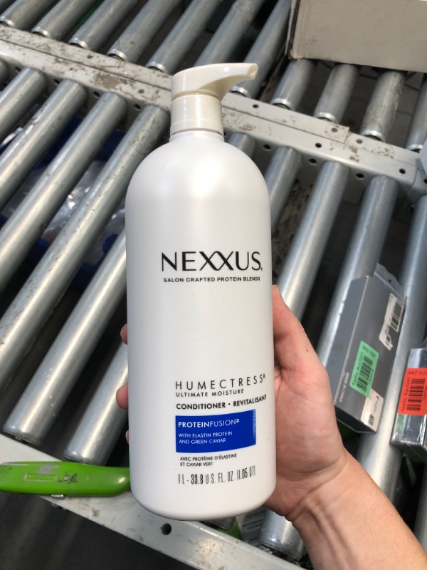 Photo 2 of (READ FULL POST) Nexxus Moisturizing Conditioner for Dry Hair Ultimate Moisture Silicone-Free, Moisturizing ProteinFusion with Elastin Protein and Green Caviar 33.8 oz