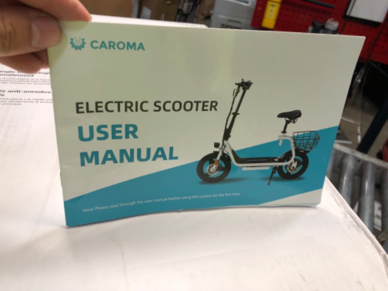 Photo 1 of **PARTS ONLY** NON REFUNDABLE**
caroma eletric scooter