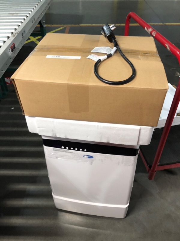 Photo 5 of ***USED - NO PACKAGING - UNTESTED - SEE COMMENTS***
Whynter ARC-12SD 12,000 BTU (6,936 BTU SACC) Dual Hose Cooling Portable Air Conditioner, Dehumidifier, and Fan with Storage bag, up to 400 sq ft in White