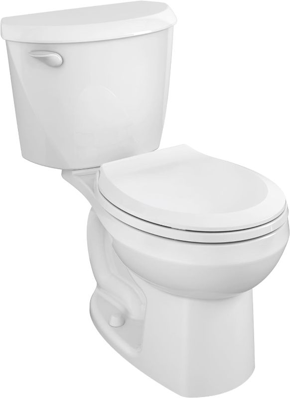 Photo 1 of **DOES NOT INCLUDE THE TANK****  American Standard 607DA001.020 Colony 3 Two-Piece Toilet with Slow-Close Seat and Wax Ring, Round Front, Standard Height, White, 1.28 gpf
