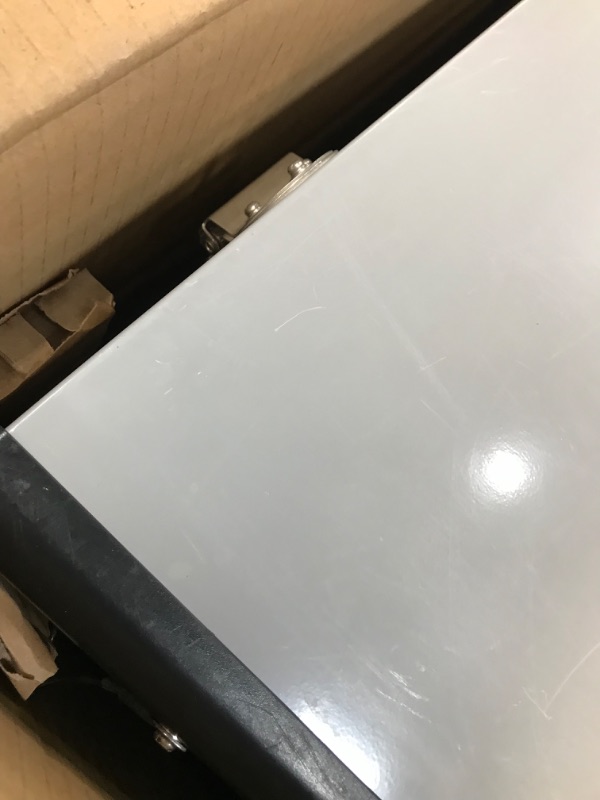 Photo 3 of ****MISSING PARTS, PARTS ONLY**** 
Whynter FM-85G 85 Quart Portable Fridge/ Freezer 85 Quart Portable Refrigerator and Deep, AC 110V/ DC 12V, Real Chest Freezer with-8°F to 50°F Temperature Range, Gray, One Size