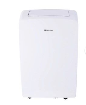 Photo 1 of ***USED AND DIRTY - POWERS ON - UNABLE TO TEST FURTHER - LIKELY MISSING PARTS - SEE PICTURES***
Hisense Smart SACC 8,000 BTU Dual Hose Portable Air Conditioner with Heat Pump, 4-modes (Cool, Heat, Fan, Dehumidifier) WiFi, Remote, Up to 550 sq. ft., AP5502