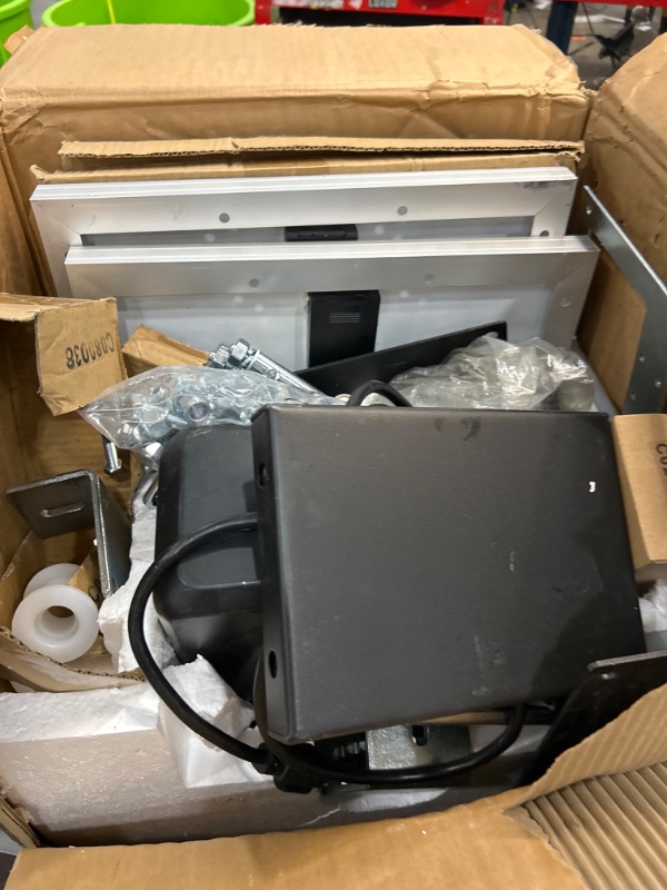 Photo 2 of *****PARTS ONLY****** TOPENS DKC1100S Solar Sliding Gate Opener Chain Drive Automatic Gate Motor for Heavy Driveway Slide Gates Up to 2600 Pounds, Electric Gate Operator Battery Powered with Solar Panel Remote Control Kit
