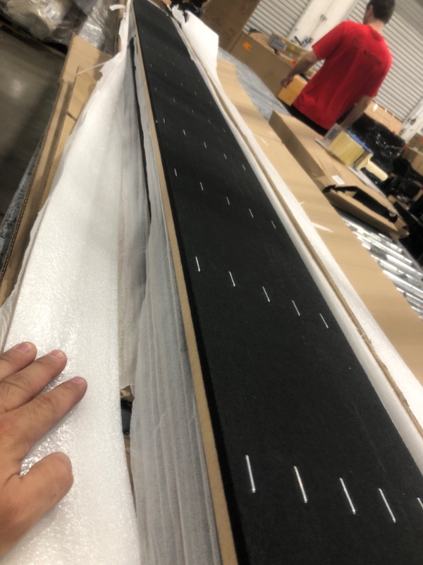 Photo 1 of Art3d 4pcs-107 x 8in Slat Acoustic Panel for Wall and Ceiling, 3D Fluted Sound Absorbing Panel with Wood Finish, Brushed Silver