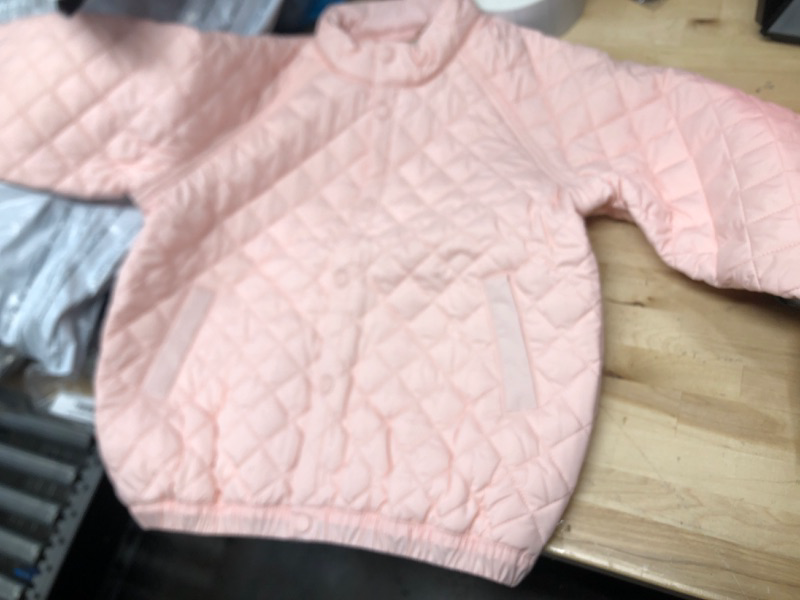 Photo 1 of AMAZON AWARE UNISEX KIDS XLARGE LIGHTWEIGHT PUFFER JACKET LIGHT PINK , PEACH XLARGE 