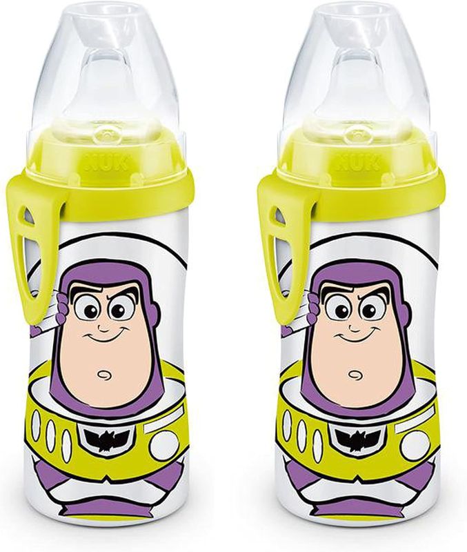 Photo 1 of 
NUK Buzz Lightyear Active Cup, 10 Oz, 2-Pack – BPA Free, Spill Proof Sippy Cup