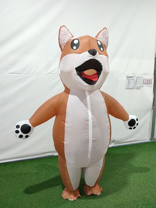 Photo 1 of Adult Inflatable Costume of Shiba Dog (Large)