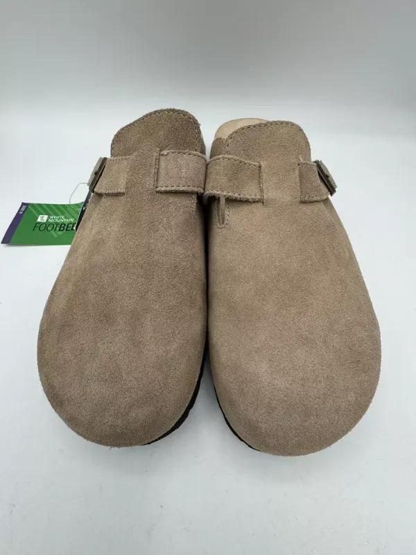 Photo 1 of  White Mountain Footbeds Women's Suede Leather Clogs