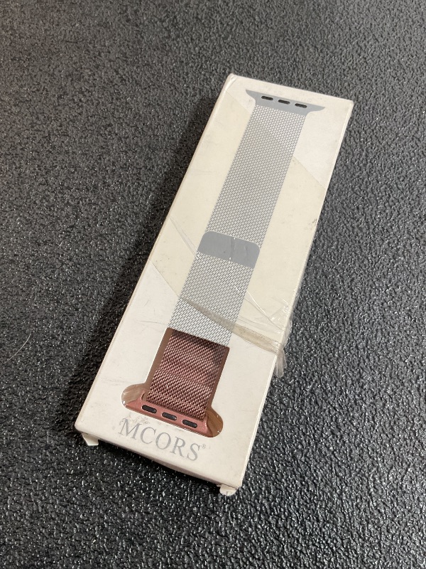 Photo 1 of *ROSE GOLD*Milanese Loop with Magnetic Clasp Compatible with Apple Watch Band 38mm 40mm 41mm 42mm 44mm 45mm 49mm, Stainless Steel Mesh Metal Strap for iWatch Series 9 Ultra SE 8 7 6 5 4 3 2 1, Women Men 38/40/41MM Black