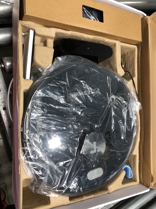 Photo 2 of **VERY USED**
Tesvor S5 Robot Vacuum,180Mins Max LiDAR Navigation,Robotic Vacuum Cleaner,WiFi/App/Alexa Self-Charging,Ideal for Pet Hair, Carpet, Hard Floor (S5)