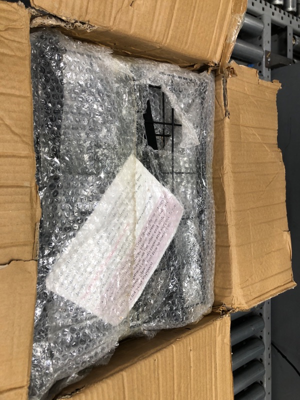 Photo 1 of Grid Wall Panels for Retail Display,Wire Display Racks for Craft Shows,Display Grids for Vendor Events, 2' x 5.5' Ft Movable Art Display Panels,Black Grid Wall Panel Display Stand-2 Pack