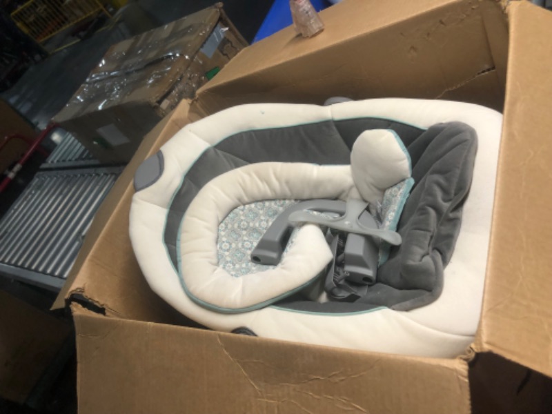 Photo 1 of ***USED - LIKELY MISSING PARTS - UNABLE TO VERIFY FUNCTIONALITY***
Graco DuetSoothe LX Infant Baby Swing and Rocker – Winslet | 1852655