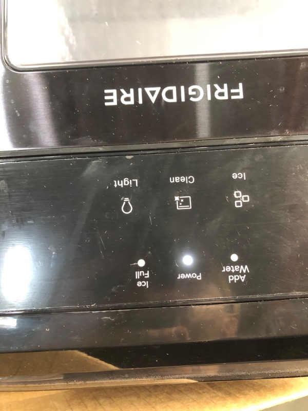 Photo 3 of (READ FULL POST) Frigidaire EFIC237 Countertop Crunchy Chewable Nugget Ice Maker, 44lbs per day, Auto Self Cleaning, Black Stainless