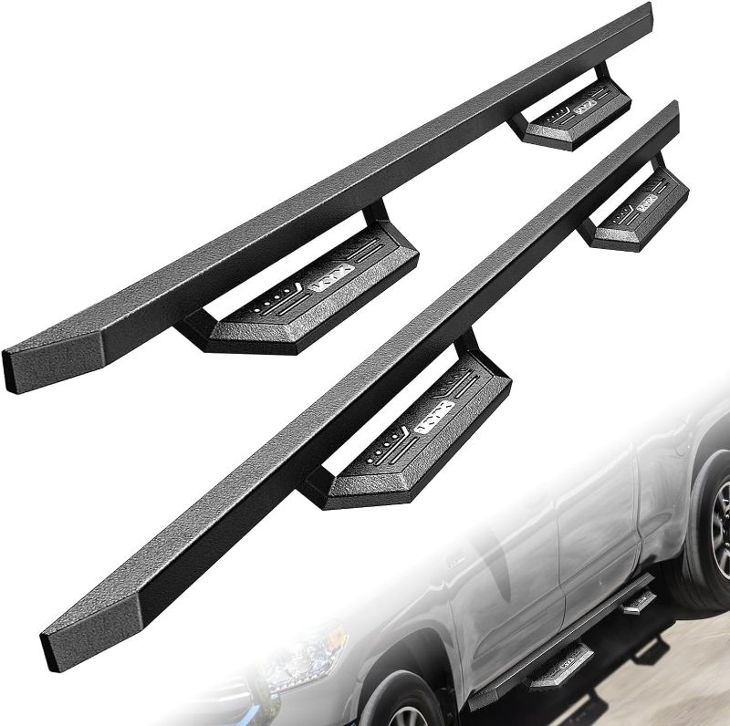 Photo 1 of 
KYX Running Boards & Steps Nerf Bars Compatible with 2005-2023 Toyota Tacoma Double Cab, A Pair 6 inch Car Door Side Steps Nerf Bars Truck Boards Step...
