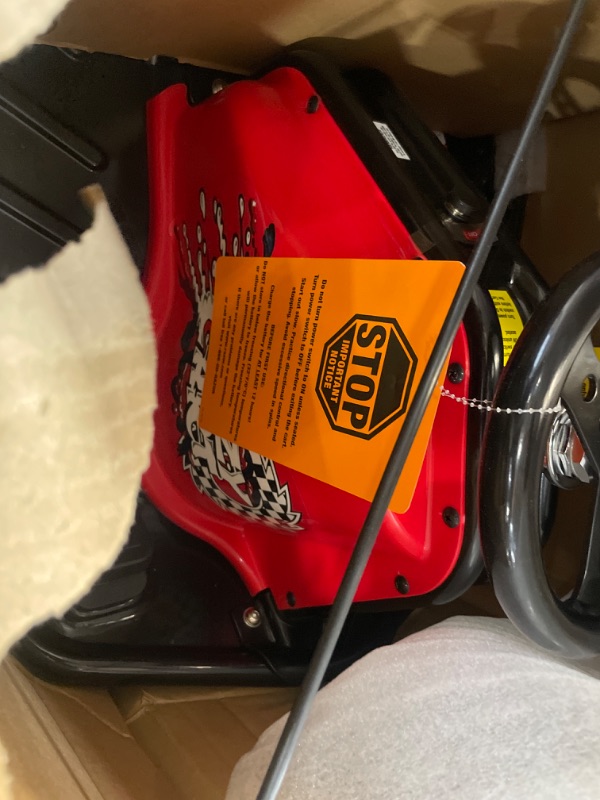 Photo 1 of Razor Crazy Cart Black