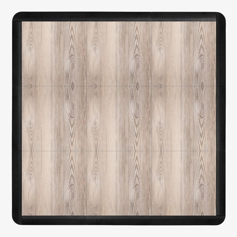 Photo 1 of 
Flooring Inc's 3/8" Thick Interlocking Lightweight Plastic Practice Dance Floor Kit, Printed Dance Temporary Flooring Over Carpet for Practice and...
Size:5'x5' (25 Sq/Ft)
Color:Beachwood