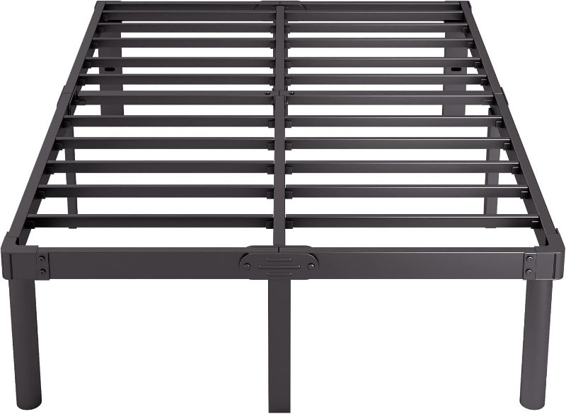 Photo 1 of 
FDLOGW King Bed Frame, 14 Inch Metal Platform King Size Bed Frames with Round-Corner Leg, Heavy Duty Steel Slat Mattress Foundation, Easy Assembly,...
