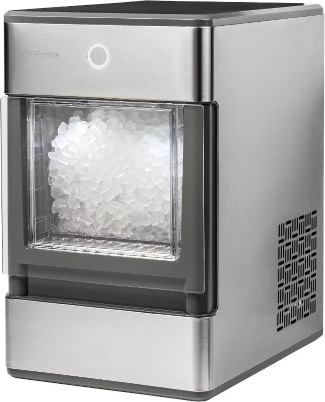 Photo 1 of ***DAMAGED - SEE COMMENTS***
GE Profile Opal | Countertop Nugget Ice Maker | Portable Ice Machine Complete with Bluetooth Connectivity | Smart Home Kitchen Essentials | Stainless Steel Finish | Up to 24 lbs. of Ice Per Day