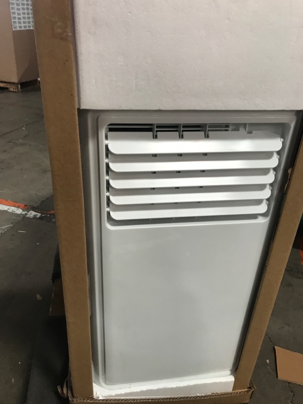 Photo 2 of 10,000 BTU (6,000 BTU DOE) 115-Volt Quiet 55 dB Portable Air Conditioner Dehumidifier and Remote to 300 sq. ft. White
