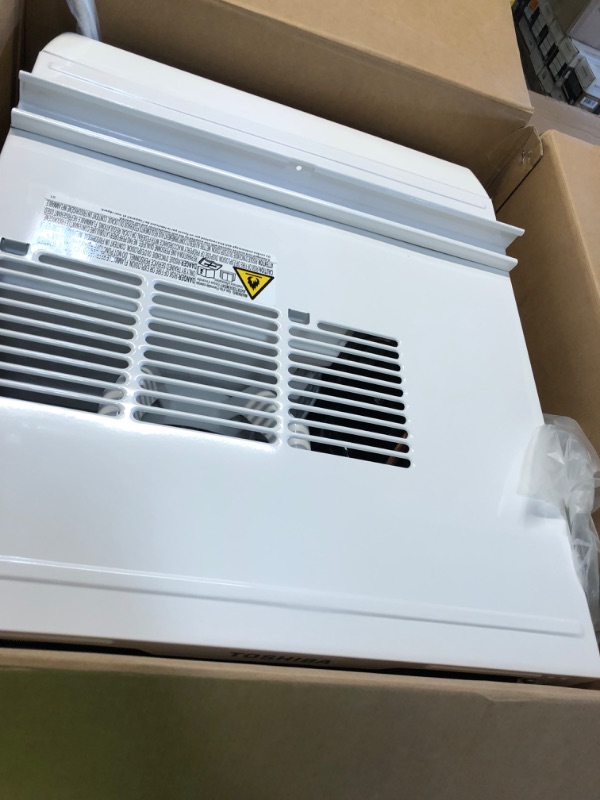 Photo 5 of 10,000 BTU 115-Volt Smart Wi-Fi Touch Control Window Air Conditioner with Remote in White