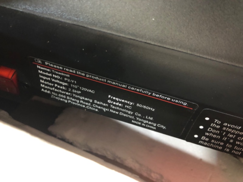 Photo 1 of **NONREFUNDABLE**FOR PARTS OR REPAIR**SEE NOTES**
Walking Pad,Under Desk Treadmill,Treadmills for Home,340 Lbs Capacity,3 in 1 Portable Walking Pad Classic