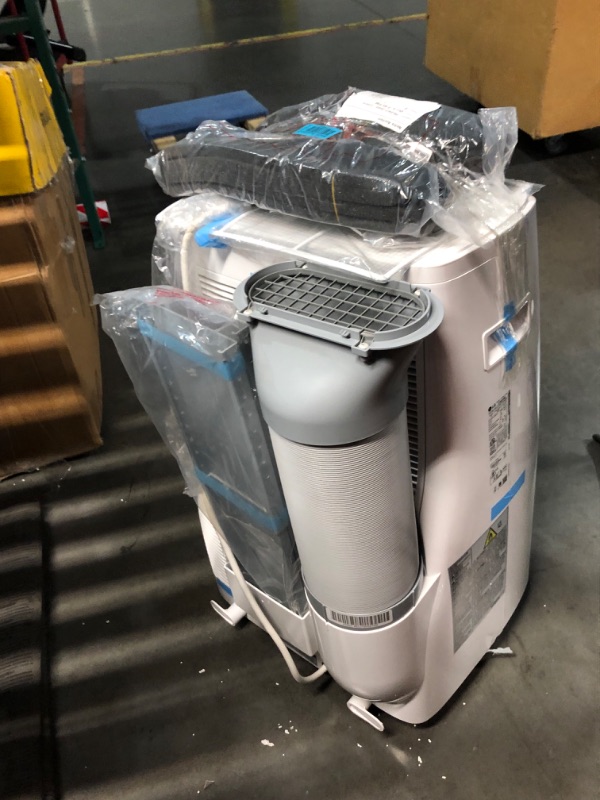 Photo 9 of ***DAMAGED - UNTESTED - SEE COMMENTS***
LG 10000 BTU SACC(14000 ASHRAE) Portable Air Conditioners with Dual Inverter Cools 450 Sqft Ultra Quiet & Easy Install WiFi App Medium & Large Room Air Conditioner AC Unit Home White LP1022FVSM