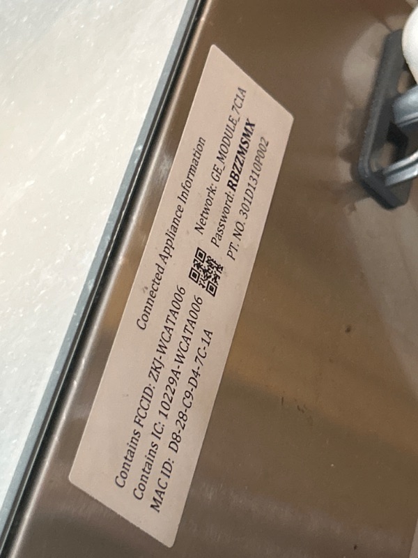 Photo 3 of (For parts power doesn’t work)
GE Profile Opal 2.0 with 0.75 Gallon Tank, Chewable Crunchable Countertop Nugget Ice Maker, Scoop included, 38 lbs in 24 hours, Pellet Ice Machine with WiFi & Smart Connected, Stainless Steel Opal 2.0 + Side Tank Stainless S