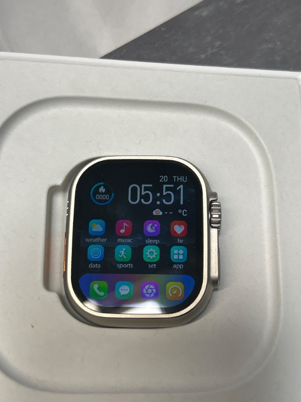 Photo 3 of ****MISSING OCEAN BLUE BAND *****. ultra smart Fitness Tracker WATCH