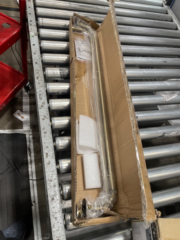 Photo 1 of 2 Pack Curtain Rods, Room Darking Wrap Around Single Window Rod 3/4 Inch Telescoping Drapery Rod, 28-48”, Antique Bronze Antique Bronze 28-48"