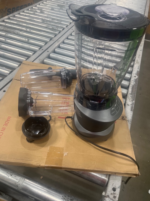Photo 1 of 
nutribullet Full-Size Blender Combo 1200W – NBF50500 - Dark Gray
Color:Gray
Size:1200 Wat