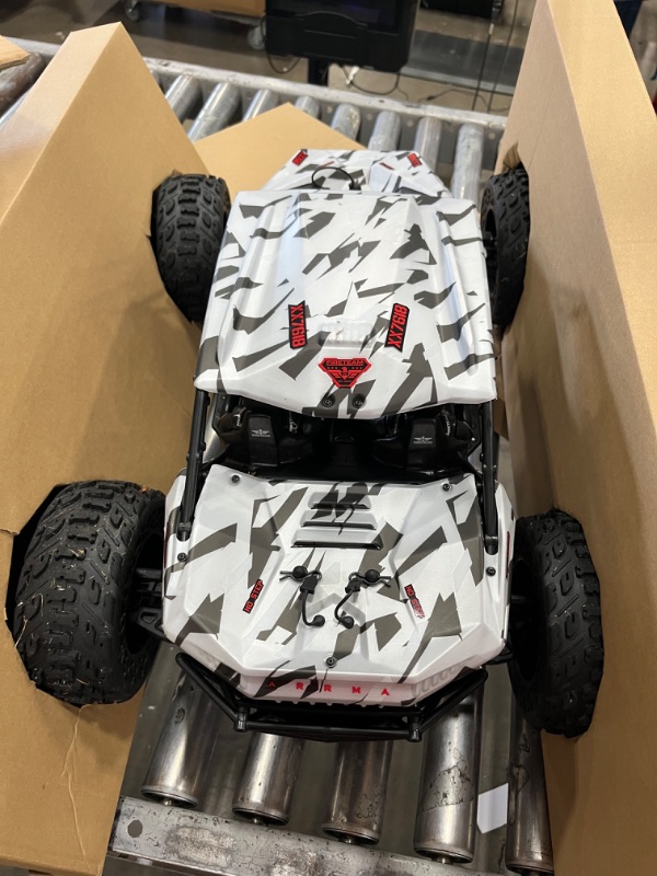 Photo 2 of ARRMA RC Truck 1/7 FIRETEAM 6S 4 Wheel Drive BLX Speed Assault Vehicle RTR Batteries and Charger Not Included ARA7618T2 Cars Electric Kit Other