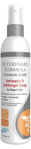 Photo 1 of 2PK Veterinary Formula Clinical Care Antiseptic & Antifungal Medicated 8oz Coat Care Dogs & Cats
