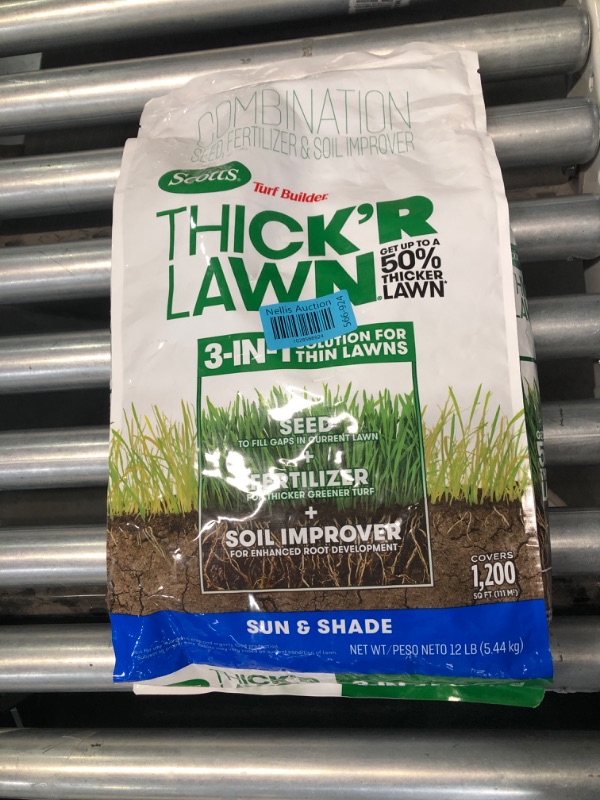 Photo 3 of (READ FULL POST) Scotts 30156 Turf Builder Thick'R Lawn 40 lb.