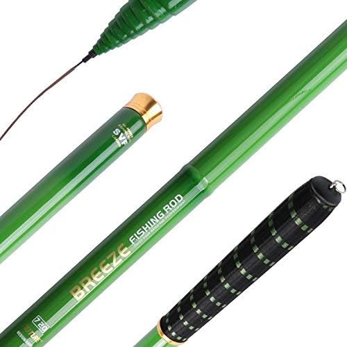 Photo 1 of *Minor Damage* Goture//Telescopic Tenkara Fishing Rod//Ultralight Travel Fishing Rod,Portable Collapsible Bass Crappie Rod,1 Piece Carbon Fiber Inshore Stream Trout Pole 10 12 15 18 21 24 Free Tip Set(Top 3 Segment)