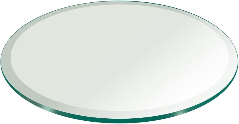 Photo 1 of 10mm clear glass round 19”  fab glass and mirror
