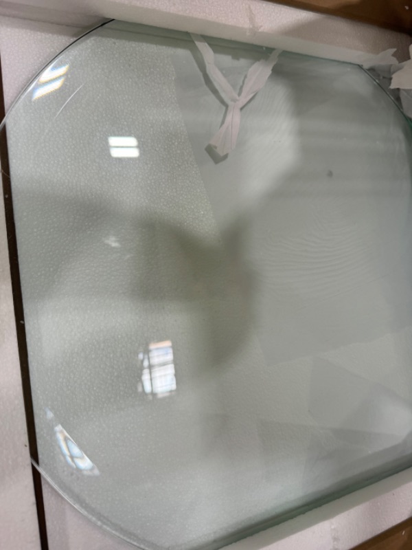 Photo 1 of 10mm clear glass round 19”  fab glass and mirror