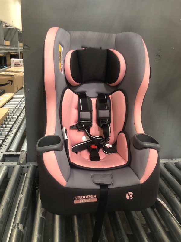 Photo 2 of ***USED - DIRTY - STAINED - SEE PICTURES***
Baby Trend Trooper 3-in-1 Convertible Car Seat, Quartz Pink Quartz Pink Car Seat