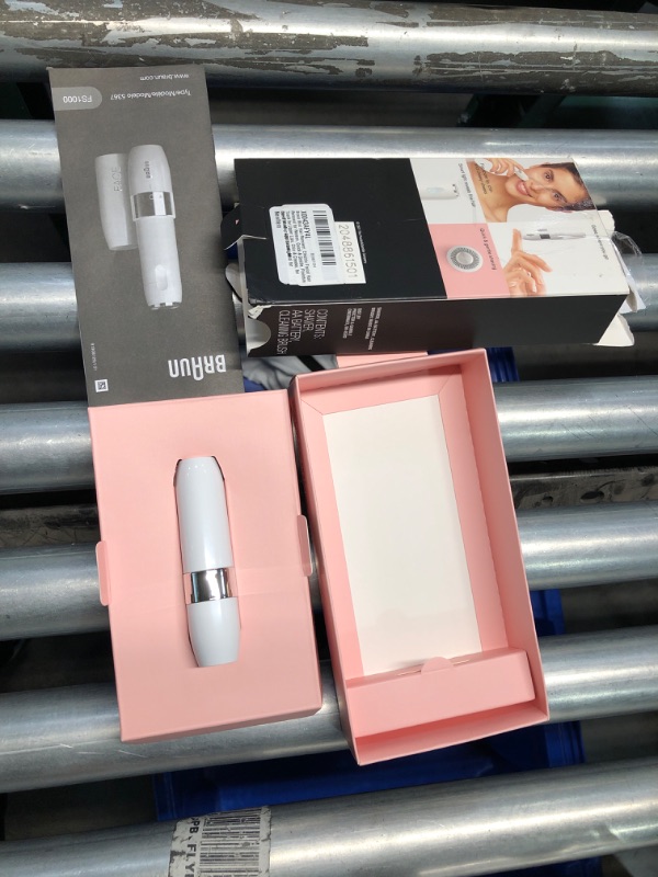 Photo 2 of (READ FULL POST) Braun Mini Hair Remover, Electric Facial Hair Removal for Women, Quick & Gentle, Finishing Touch for Upper Lips, Chin & Cheeks, for Easier Makeup Application, Ideal for On-The-Go, with Smartlight White 1 Count (Pack of 1)