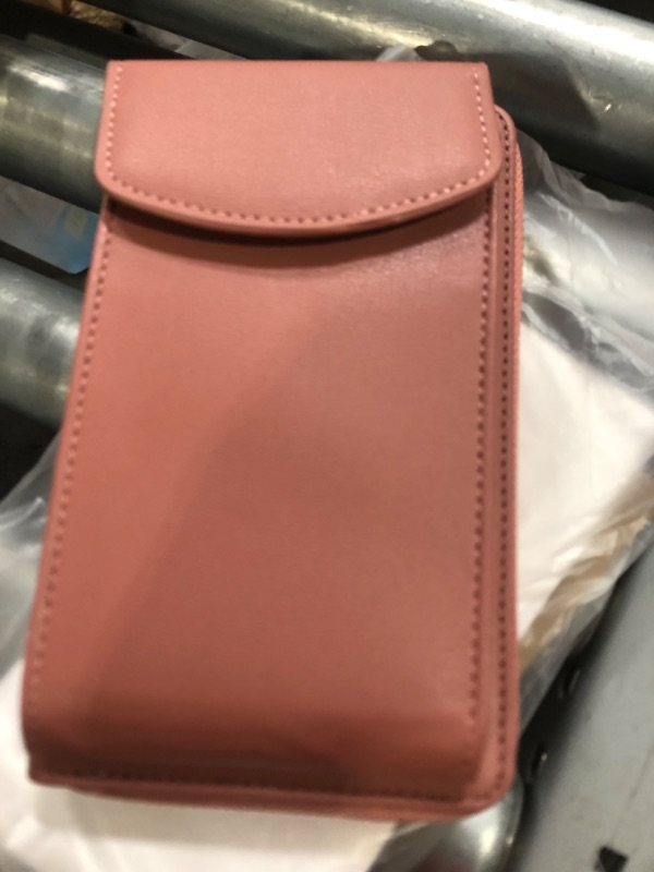 Photo 2 of (see all images) Anti-Theft Leather Bag,Small Crossbody Cell Phone Purse Wallet for Women