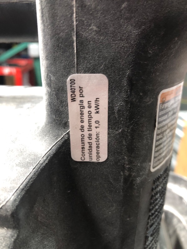 Photo 6 of ***HEAVILY USED - DOESN'T POWER ON - SEE COMMENTS***
4 Gallon 5.0 Peak HP Portable Shop Vac Wet Dry Vacuum with Fine Dust Filter, Locking Hose and Accessories